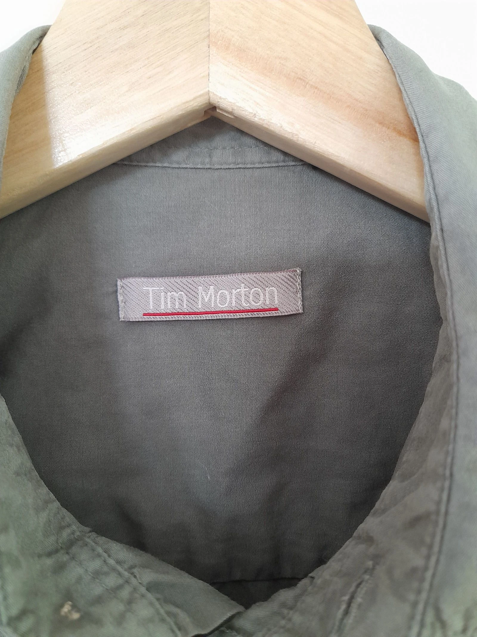 Tim Norton Khaki Shirt M 💚 – photo 2